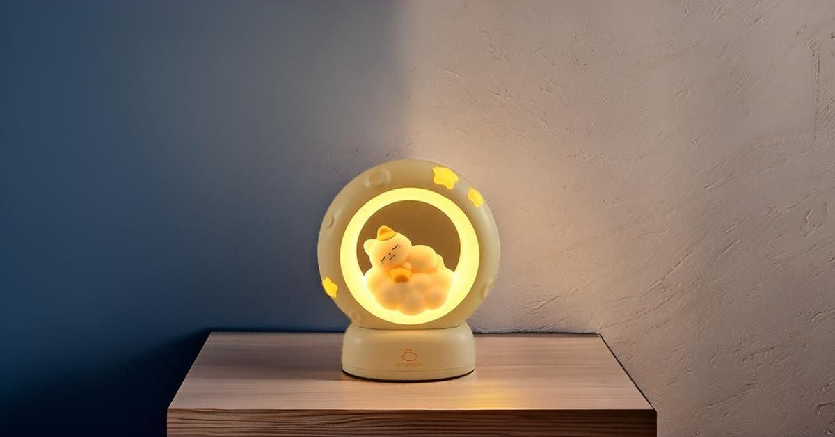 🌙 Moon LED Night Lamp (1 Piece)