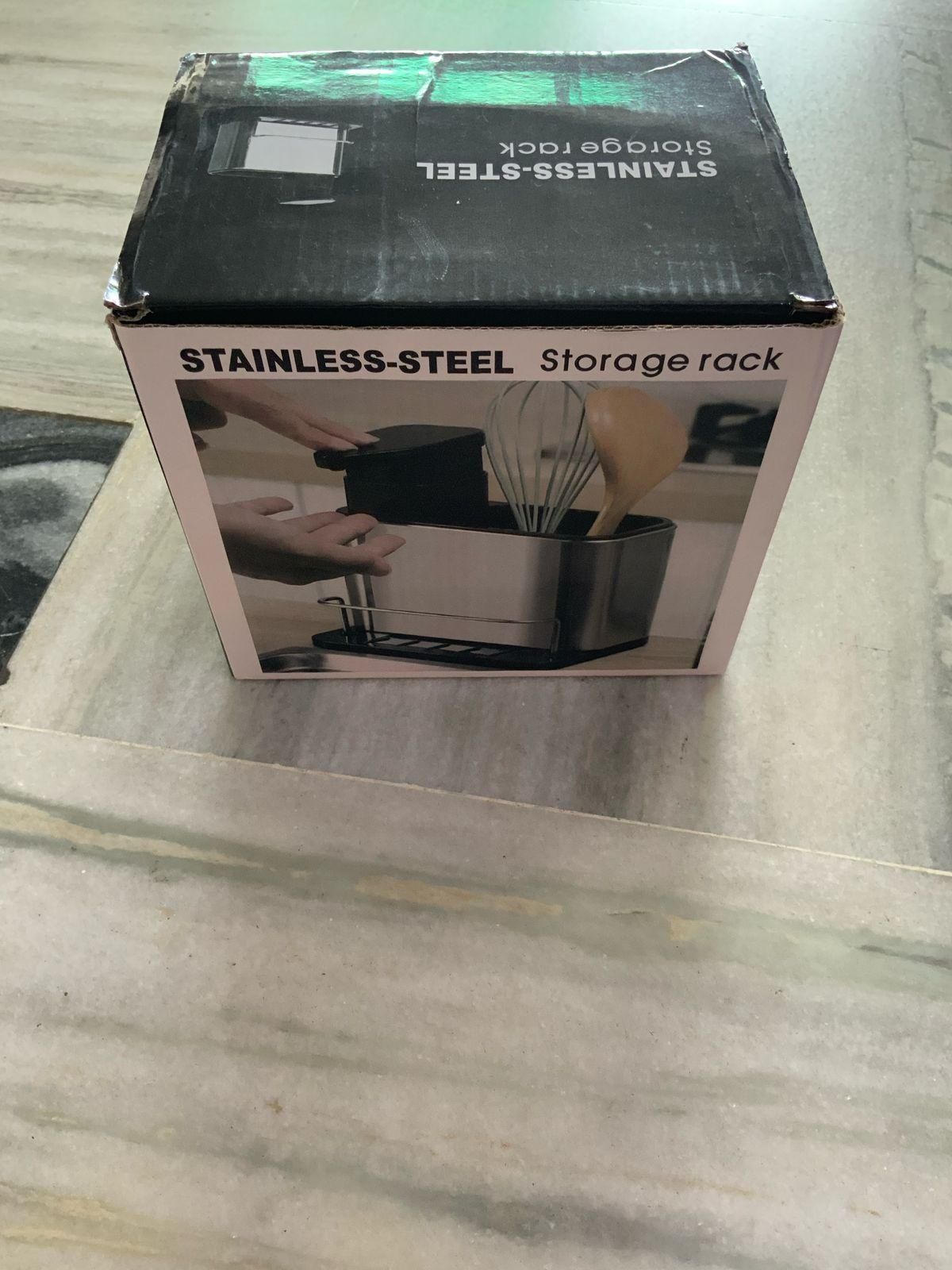 🥢Stainless Steel Storage Rack (1 Piece)