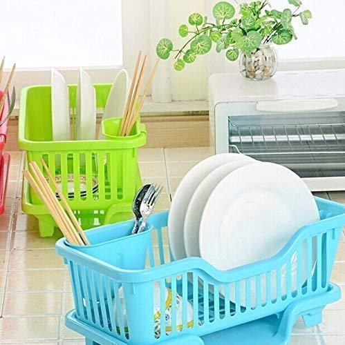 🍽️ 3-in-1 Kitchen Dish Drainer (1 Piece)