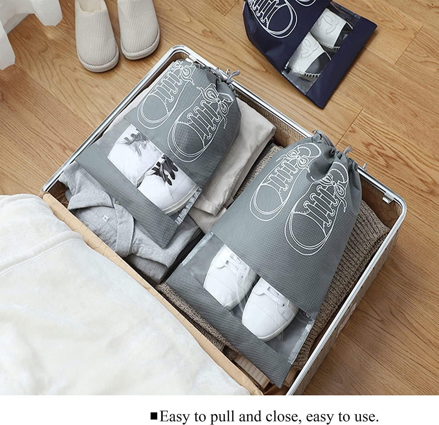 👟 Travel Shoe Organizer Bags (5 Pieces)