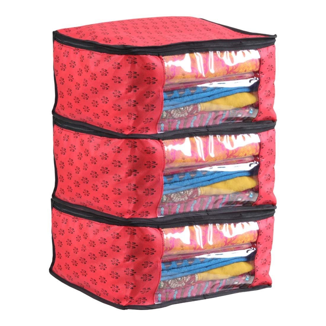 👗 3-Piece Saree Cover Set