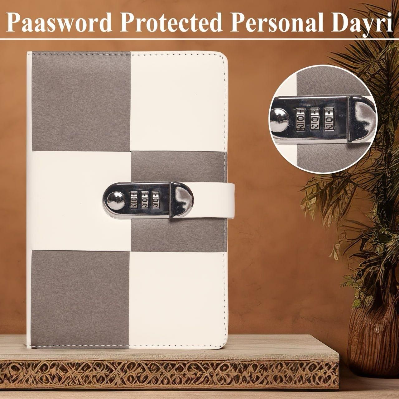 🔒 Lockable Diary with Password (1 Piece)