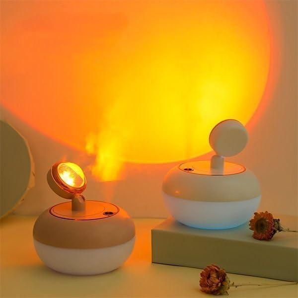 🌅 Sunset Lamp Air Humidifier (1 Piece)