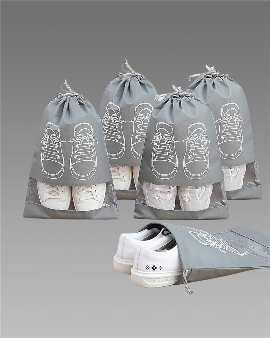 👟 Travel Shoe Organizer Bags (5 Pieces)