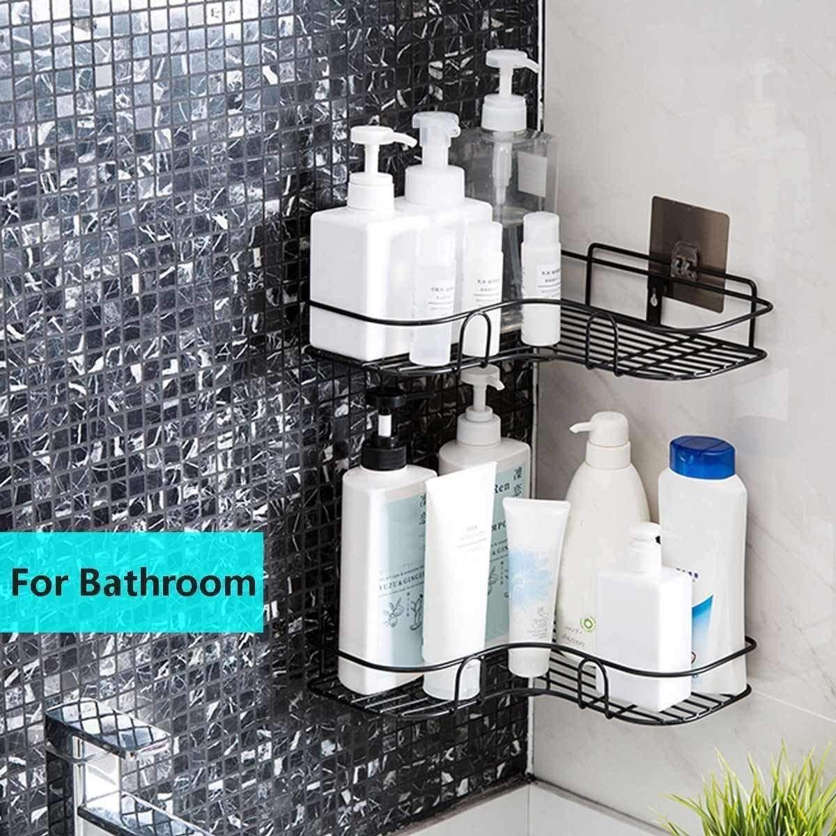 🏠 Stainless Steel Corner Shelf (1 Piece)