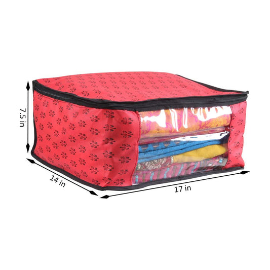 👗 3-Piece Saree Cover Set
